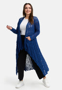 Kekoo Knitted jacket Long 'Cotton'