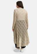 Kekoo Knitted jacket Long 'Cotton'