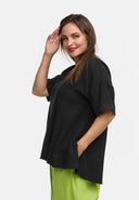 Camisa de línea A de lino 'Venti'