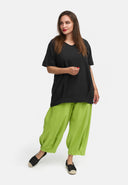 Pitkä paita pellavasta pallosiluetilla 'Venti'