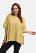 Camicia a linea A in lino 'Venti'