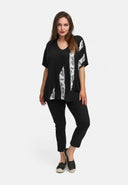 Túnica línea A de ligero stretch de viscosa 'Sovana'