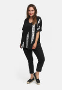 Túnica línea A de ligero stretch de viscosa 'Sovana'