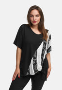 Túnica línea A de ligero stretch de viscosa 'Sovana'