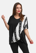 Túnica línea A de ligero stretch de viscosa 'Sovana'