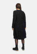 Elegant jurkje, A-lijn, met structuurpatroon 'Noira'