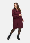 Tyylikäs mekko viskoosista ja stretchistä 'Floréa'