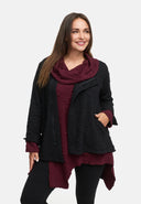 Takki epäsymmetrinen vetoketjun kanssa 'Floréa'