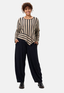 'Sienna' trousers - viscose-stretch, balloon shape