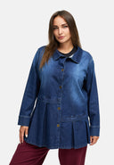Seaicéad blús as Denim Préimhe 'Indiga'