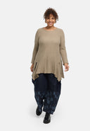 'Marella' tunic – cotton blend, long form