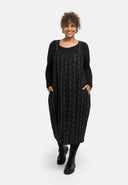 'Verona' Latzkleid – Baumwollmix, Midi