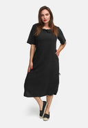 Robe en lin en ligne A 'Venti'