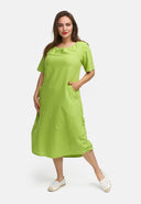 Robe en lin en ligne A 'Venti'