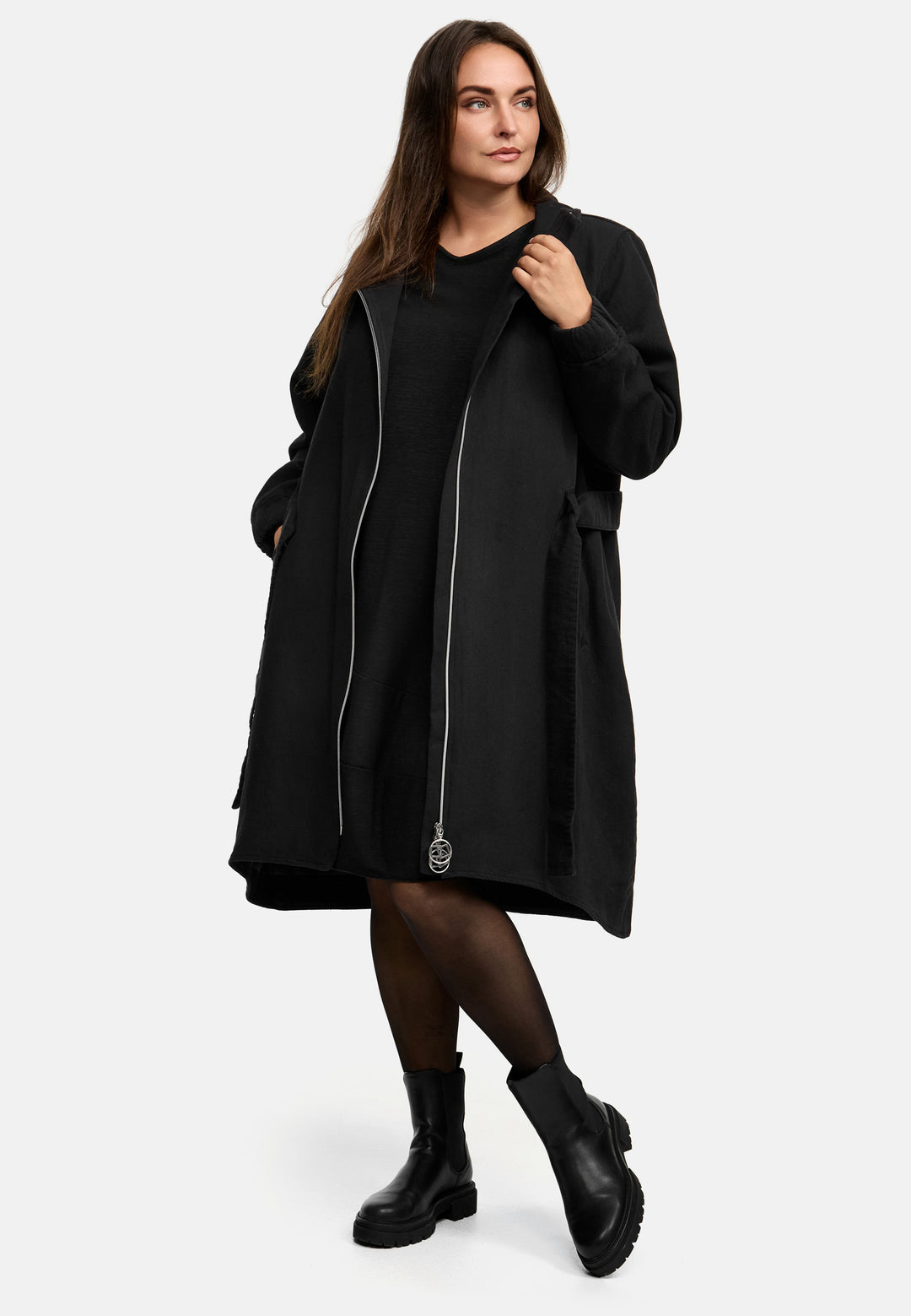 Kekoo Trench coat 'Velvet' 