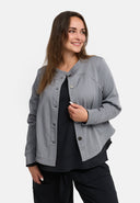 'Juline' giacca camicetta – denim con stretch, femminile & moderno