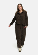 'Brunel' Veste – cozy stretch, noblement structuré & col de chemise