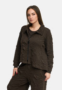 'Brunel' Veste – cozy stretch, noblement structuré & col de chemise