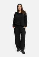 'Brunel' Veste – cozy stretch, noblement structuré & col de chemise