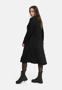 'Brunel' φόρεμα – Cowl-Neck, πλευρική ραφή & μεσαίο μήκος