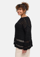 Camiseta de punto 'Cotture' – Tacto suave, corte elegante y aireado