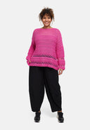 Camiseta de punto 'Cotture' – Tacto suave, corte elegante y aireado