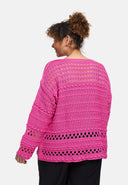 Camiseta de punto 'Cotture' – Tacto suave, corte elegante y aireado