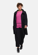 'Livia' Parka de Meia-Estação – suave, detalhado & moderno