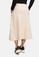 Jupe 'Livia' – Ligne A, asymétrique et extensible