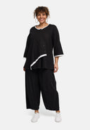 'Saria' Blouse – asymmetrical, light & natural