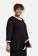 'Saria' Blouse – asymmetrical, light & natural