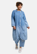 'Sky' Takki – Ensiluokkainen Farkkukangas, Liukuvärjäys & Joustavuus