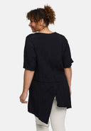 'Crissa' V-hals Tunika – let, afslappet & figursmigrende