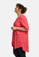 'Crissa' V-hals Tunika – let, afslappet & figursmigrende