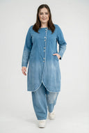 'Sky' Takki – Ensiluokkainen Farkkukangas, Liukuvärjäys & Joustavuus