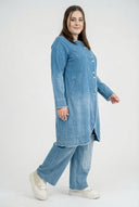 'Sky' Takki – Ensiluokkainen Farkkukangas, Liukuvärjäys & Joustavuus