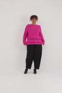 Camiseta de punto 'Cotture' – Tacto suave, corte elegante y aireado